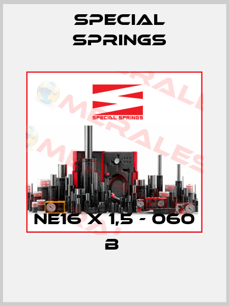 NE16 X 1,5 - 060 B  Special Springs