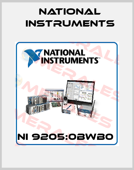 NI 9205:0BWB0  National Instruments