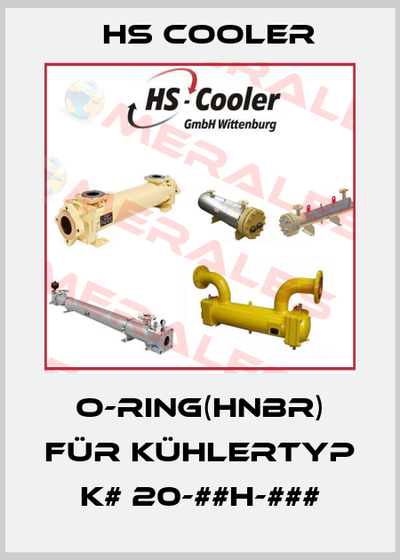 O-Ring(HNBR) für Kühlertyp K# 20-##H-### HS Cooler