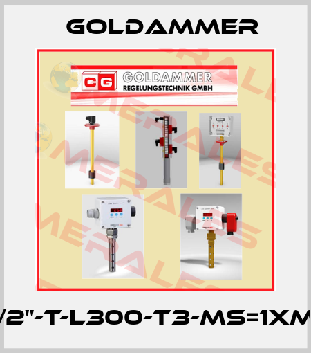 G1/2"-T-L300-T3-MS=1xM12 Goldammer