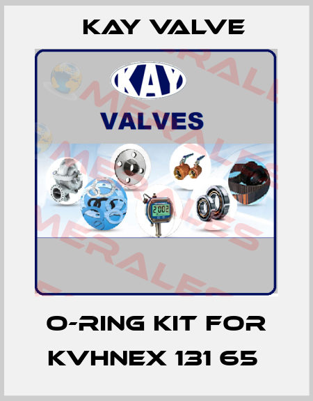 O-ring kit for KVHNEX 131 65  Kay Valve