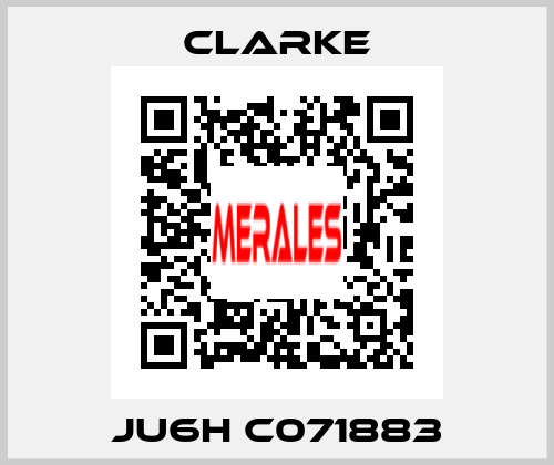 JU6H C071883 Clarke