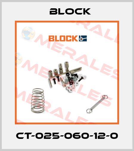 CT-025-060-12-0 Block