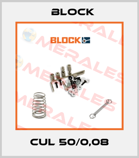 CUL 50/0,08 Block