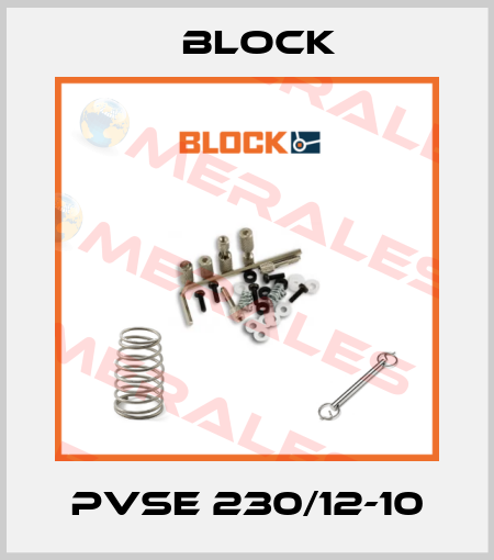 PVSE 230/12-10 Block