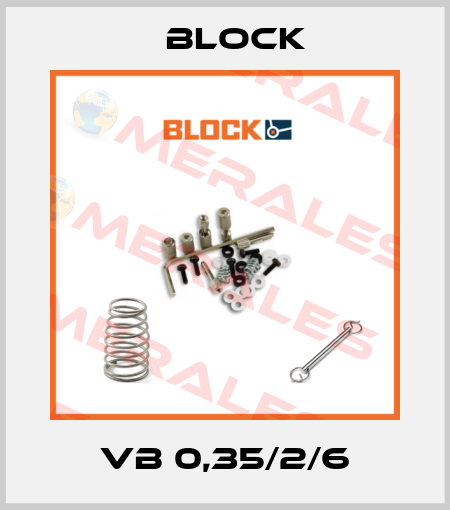 VB 0,35/2/6 Block