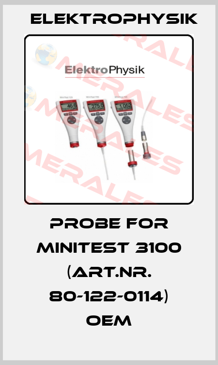 Probe for MiniTest 3100 (Art.Nr. 80-122-0114) oem ElektroPhysik