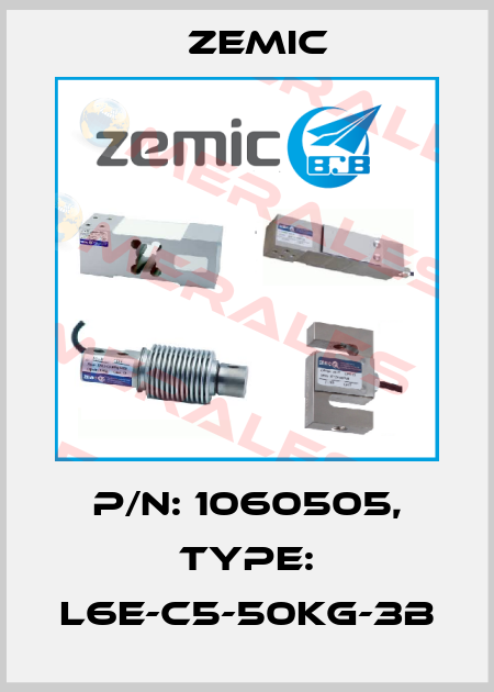 P/N: 1060505, Type: L6E-C5-50kg-3B ZEMIC
