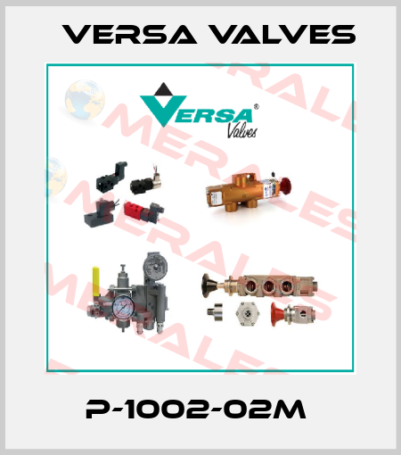 P-1002-02M  Versa Valves