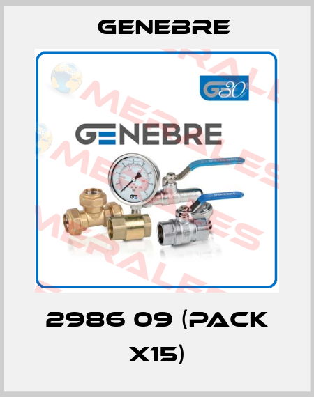 2986 09 (pack x15) Genebre