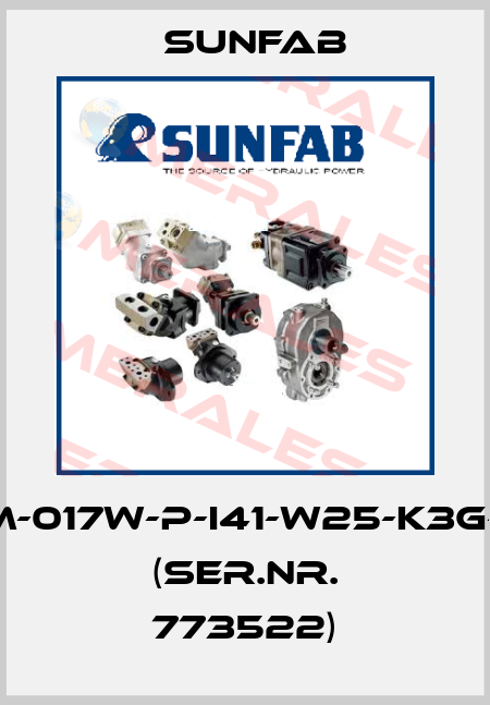 SCM-017W-P-I41-W25-K3G-100 (ser.nr. 773522) Sunfab