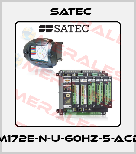 PM172E-N-U-60Hz-5-ACDC Satec