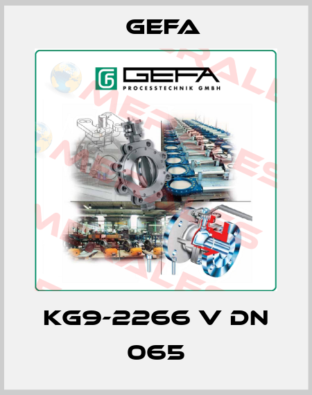KG9-2266 V DN 065 Gefa