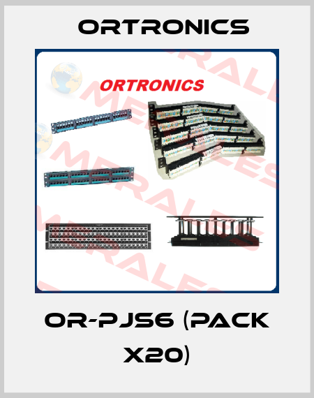 OR-PJS6 (pack x20) Ortronics