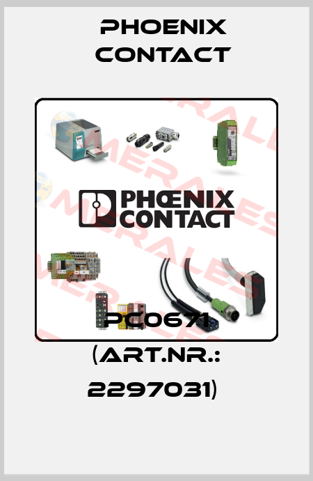 PC0671 (ART.NR.: 2297031)  Phoenix Contact