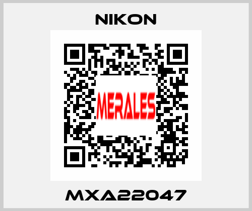 MXA22047 Nikon