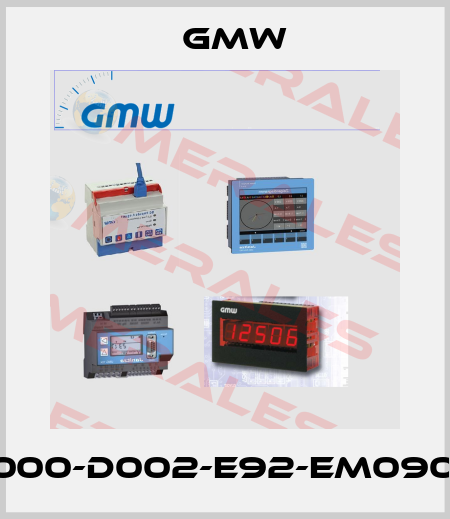 A1375-PR000-D002-E92-EM090-ED1-H1-T0 GMW