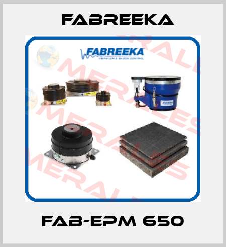 FAB-EPM 650 Fabreeka