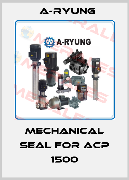 Mechanical seal for ACP 1500 A-Ryung