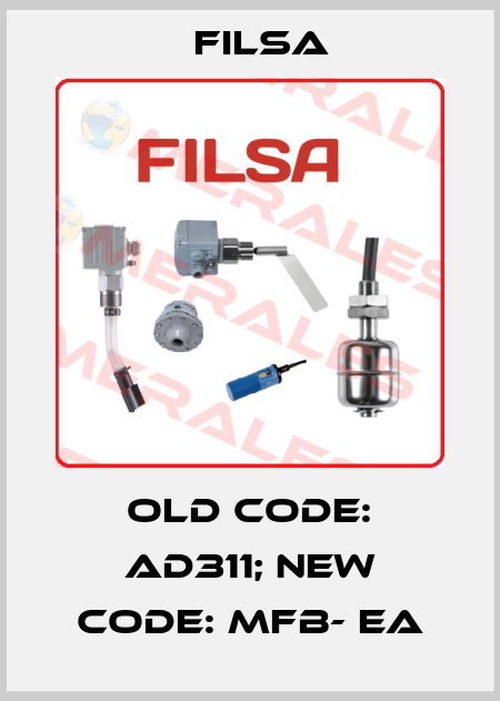 old code: AD311; new code: MFB- EA Filsa