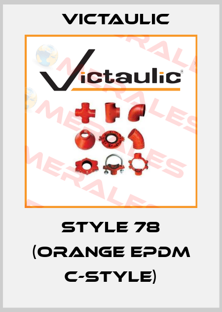 Style 78 (orange EPDM C-Style) Victaulic