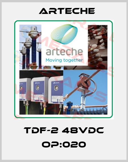 TDF-2 48VDC OP:020 Arteche