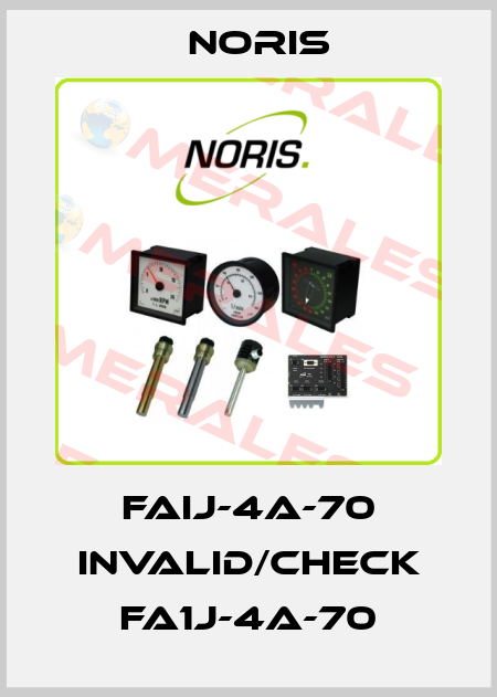 FAIJ-4A-70 invalid/check FA1J-4A-70 Noris