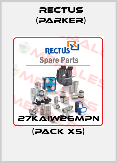 27KAIW26MPN (pack x5) Rectus (Parker)