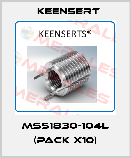 MS51830-104L (pack x10) Keensert