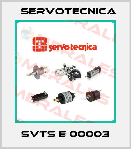 SVTS E 00003 Servotecnica