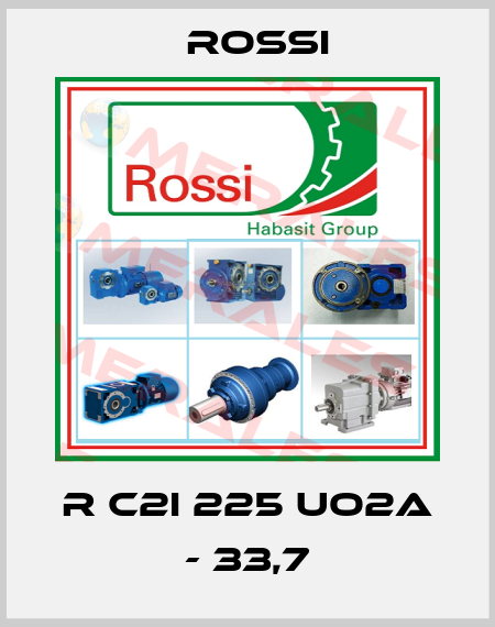 R C2I 225 UO2A - 33,7 Rossi