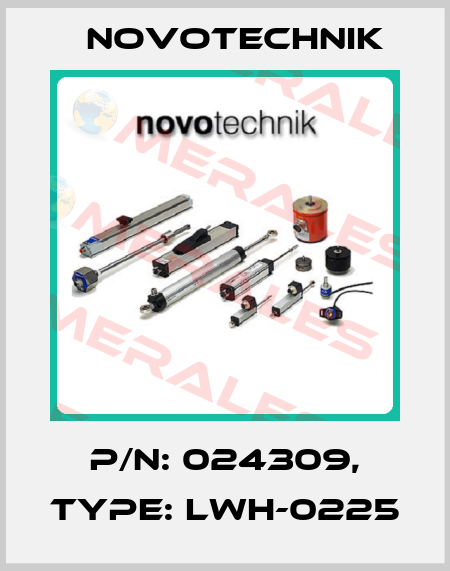 P/N: 024309, Type: LWH-0225 Novotechnik