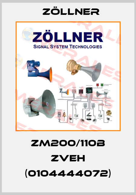 ZM200/110B ZVEH (0104444072) Zöllner