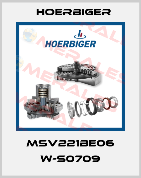 MSV221BE06 W-S0709 Hoerbiger