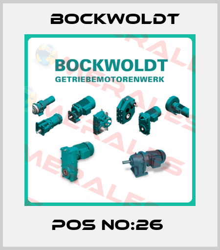 POS NO:26  Bockwoldt