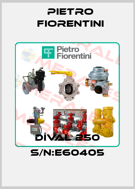 DİVAL 250 S/N:E60405 Pietro Fiorentini