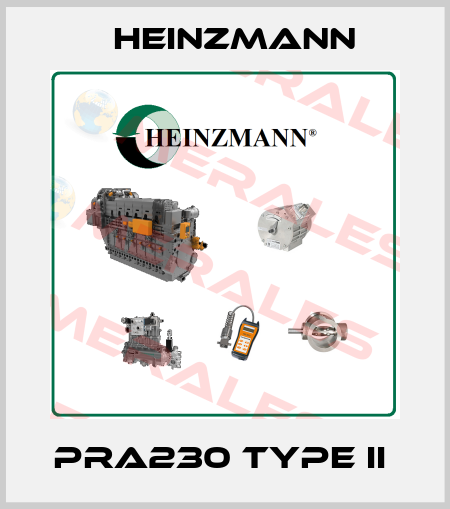 PRA230 TYPE II  Heinzmann