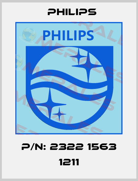 P/N: 2322 1563 1211 Philips