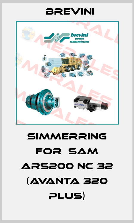 simmerring for  SAM ARS200 NC 32 (AVANTA 320 plus) Brevini