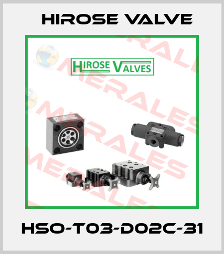 HSO-T03-D02C-31 Hirose Valve