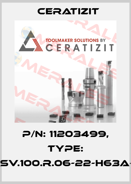 P/N: 11203499, Type: MHSV.100.R.06-22-H63A-90 Ceratizit