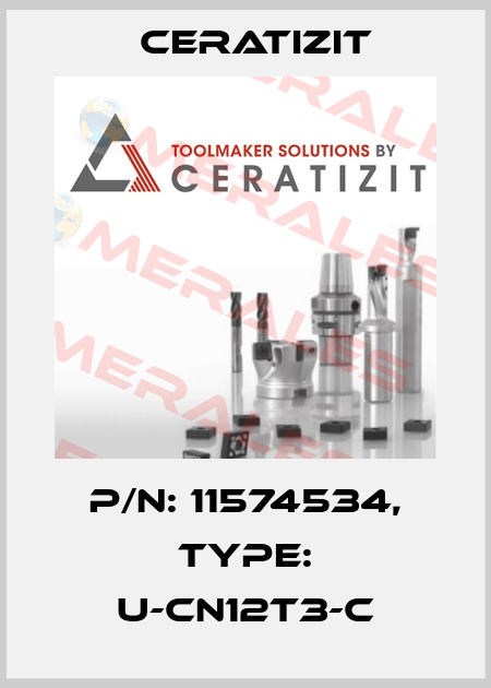 P/N: 11574534, Type: U-CN12T3-C Ceratizit