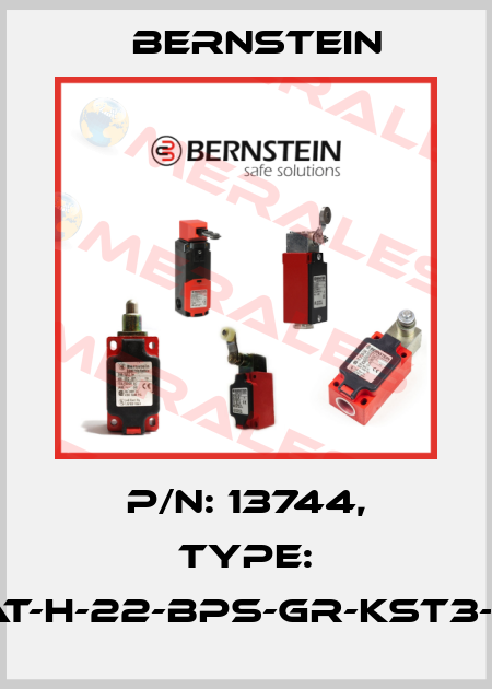 P/N: 13744, Type: Simat-H-22-BPS-GR-KST3-4-22 Bernstein