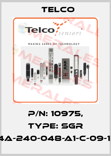 p/n: 10975, Type: SGR 14a-240-048-A1-C-09-15 Telco