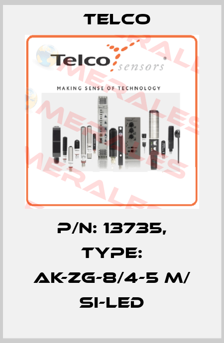 p/n: 13735, Type: AK-ZG-8/4-5 m/ Si-LED Telco