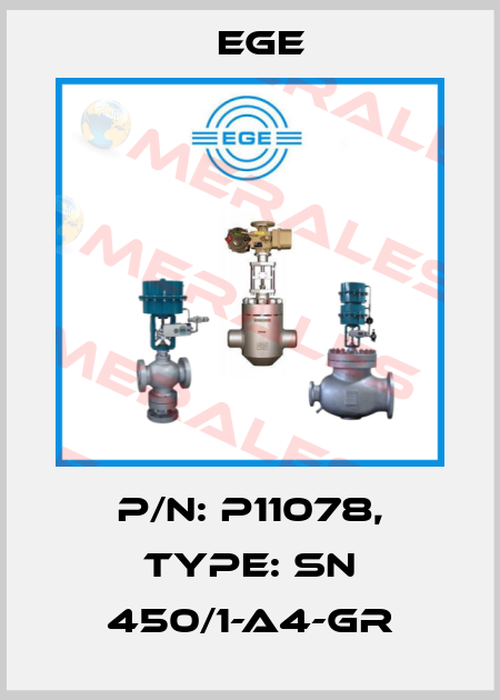 p/n: P11078, Type: SN 450/1-A4-GR Ege