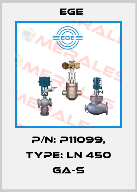 p/n: P11099, Type: LN 450 GA-S Ege