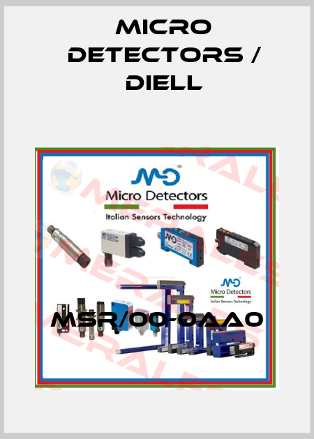 MSR/00-0AA0 Micro Detectors / Diell