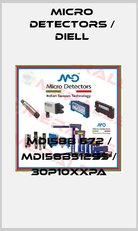 MDI58B 572 / MDI58B512S5 / 30P10XXPA
 Micro Detectors / Diell