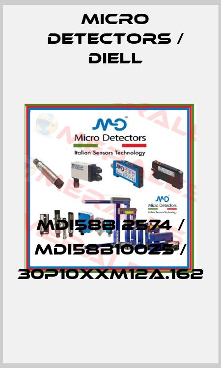 MDI58B 2574 / MDI58B100Z5 / 30P10XXM12A.162
 Micro Detectors / Diell